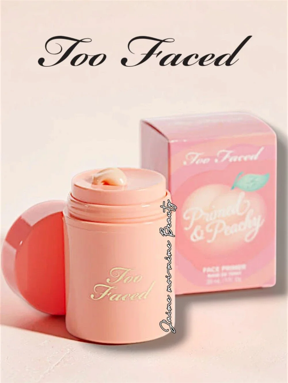 Too Faced Peach-Scented Makeup Primer